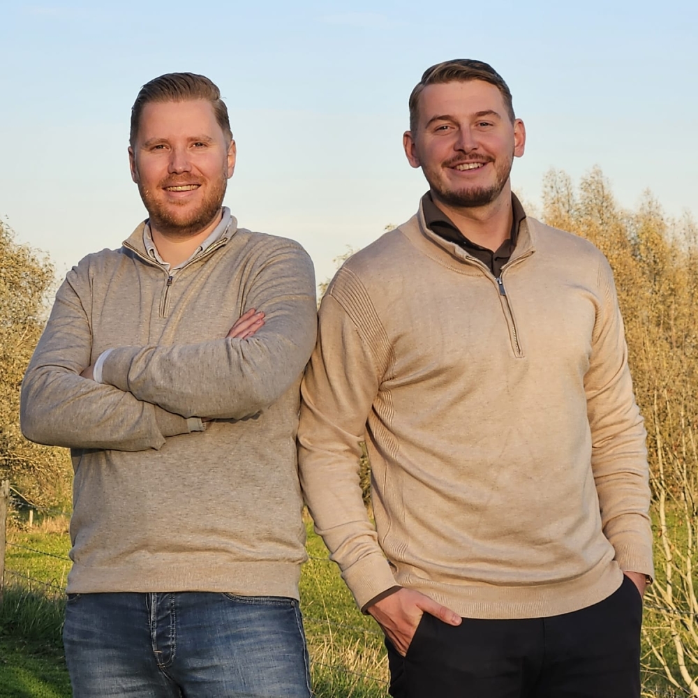 Foto van Niels en Youri